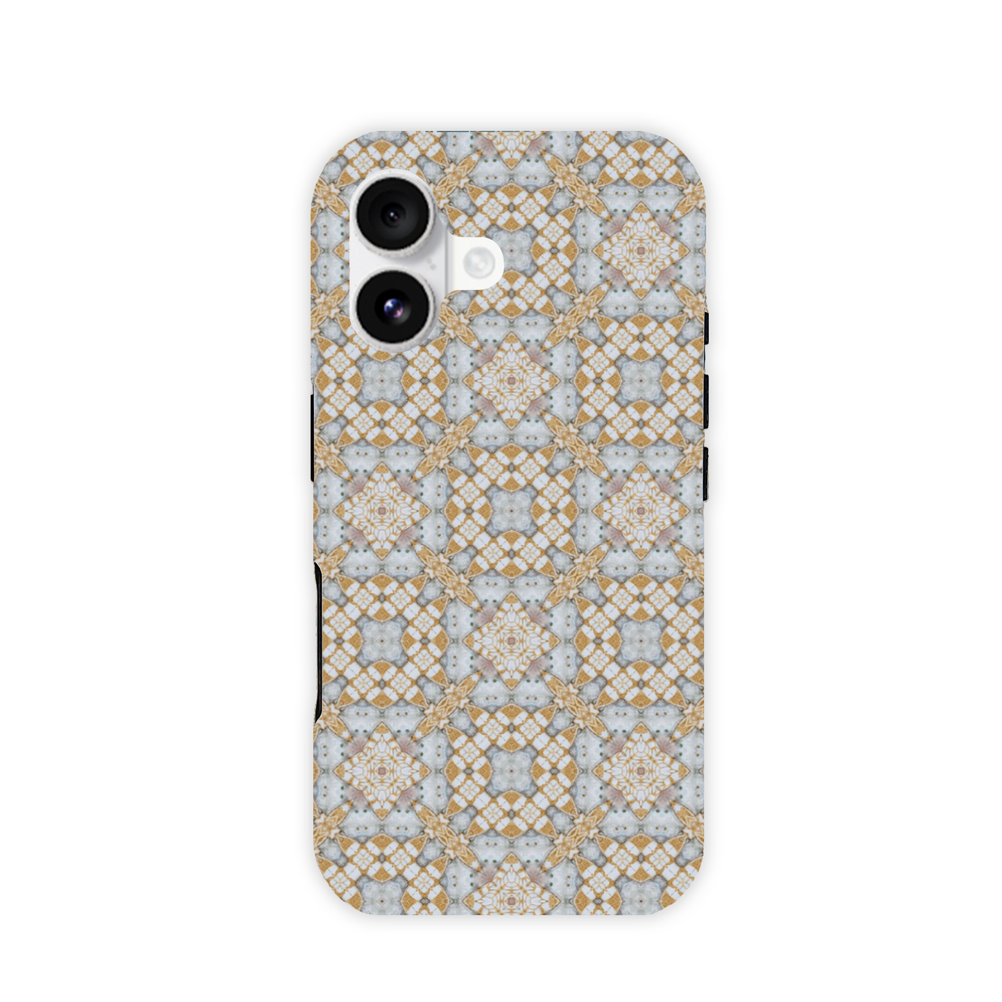 Yellow Mosaic Tough Phone Case