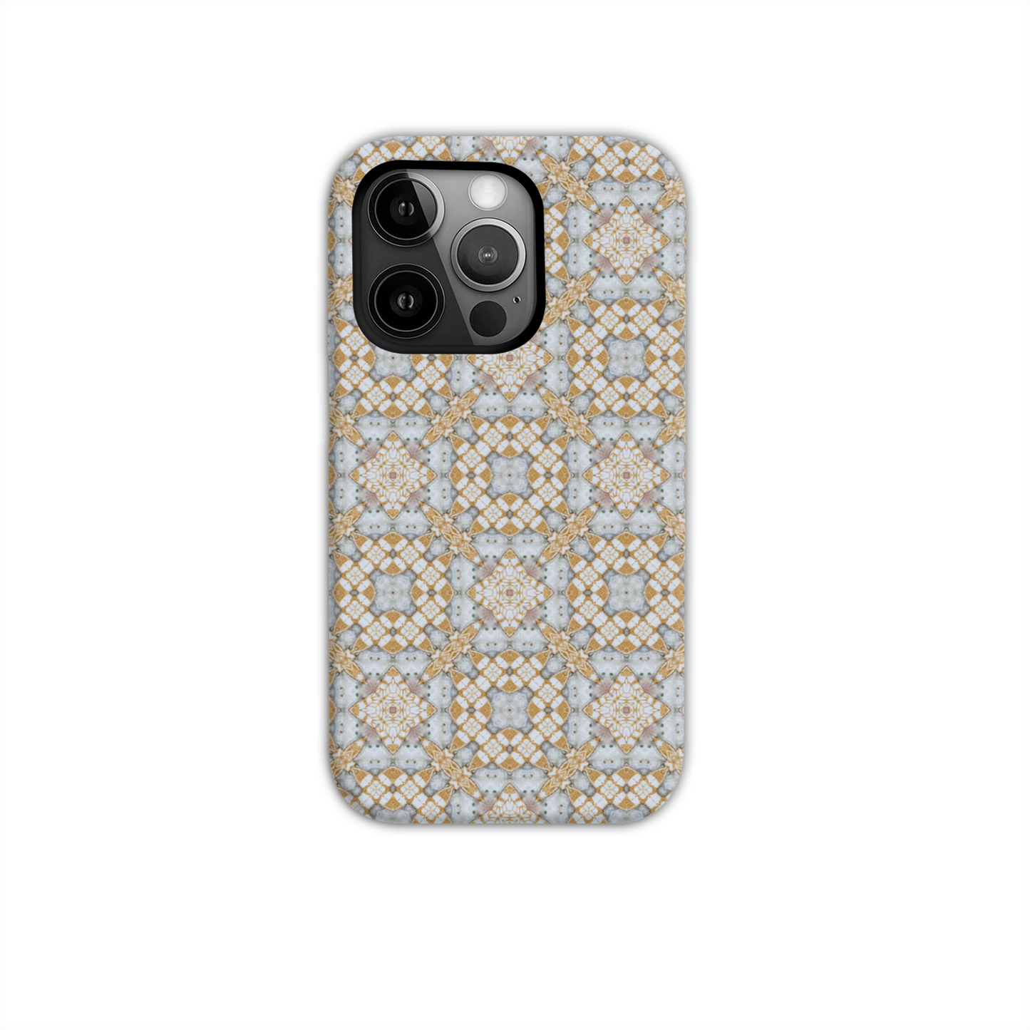 Yellow Mosaic Tough Phone Case