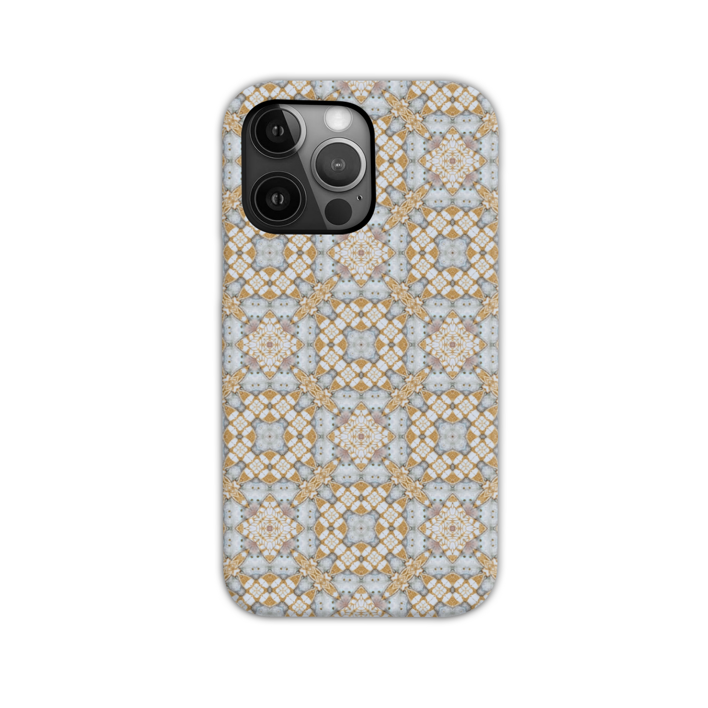 Yellow Mosaic Tough Phone Case