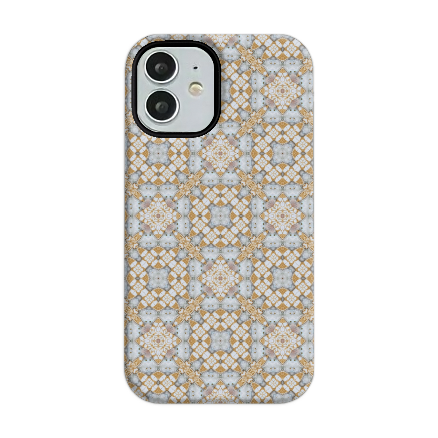 Yellow Mosaic Tough Phone Case