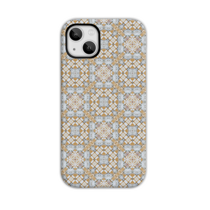 Yellow Mosaic Tough Phone Case