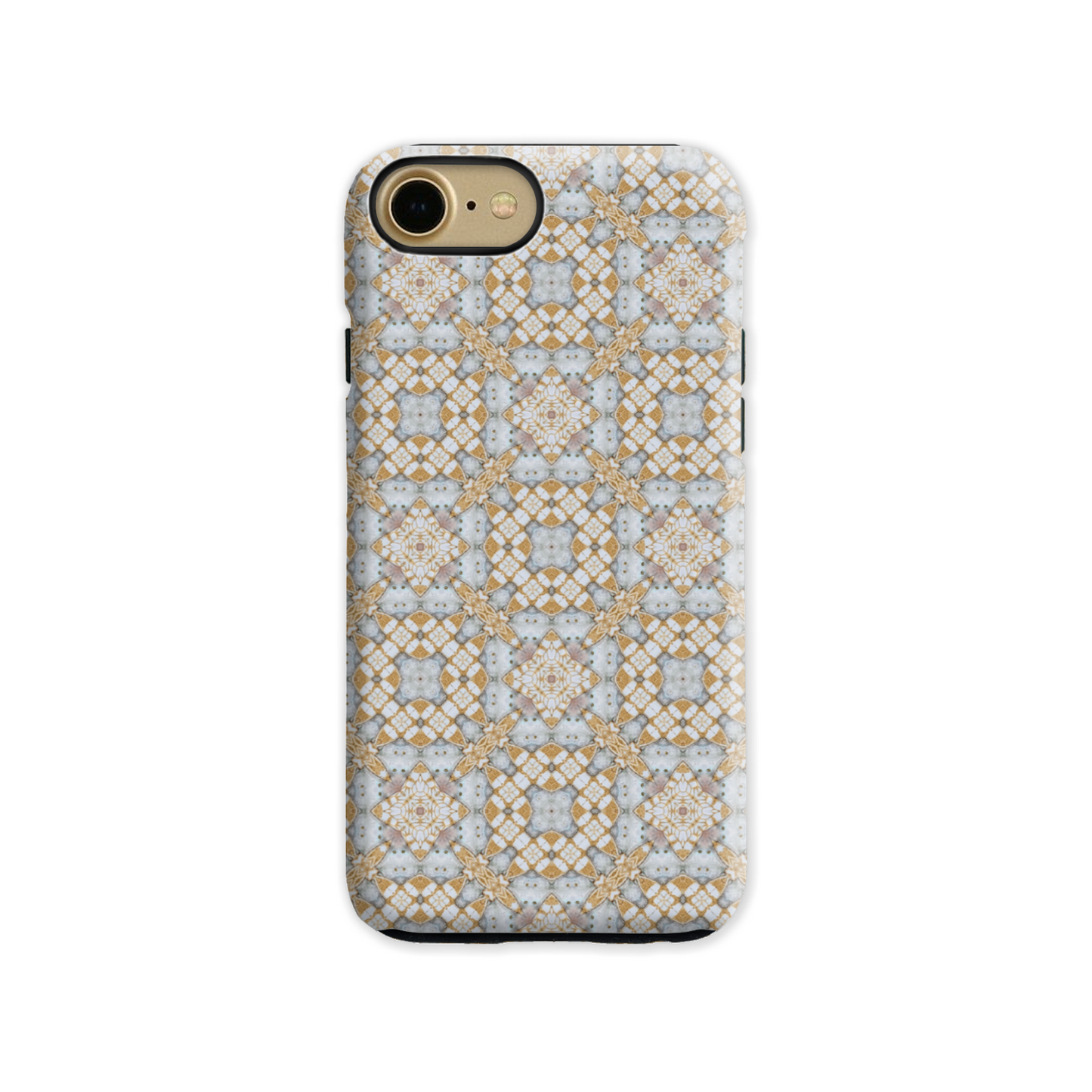 Yellow Mosaic Tough Phone Case