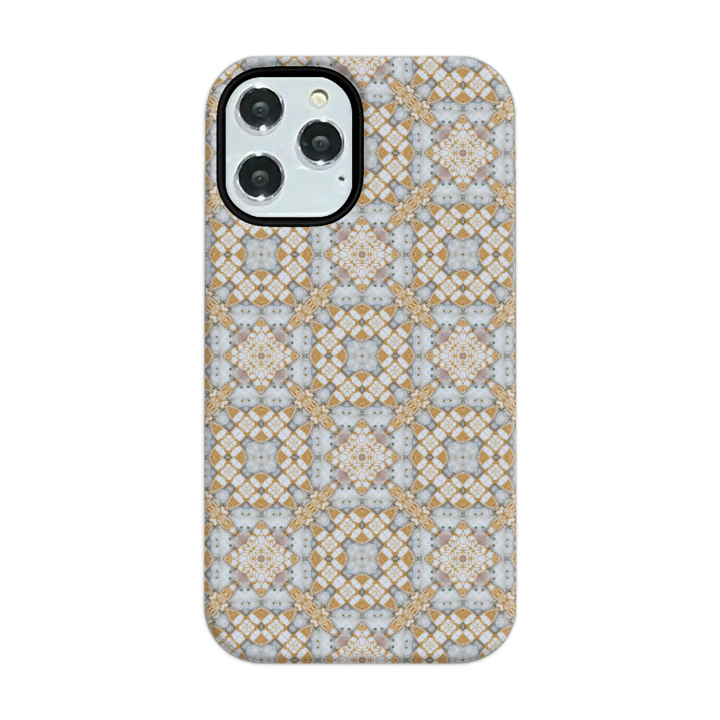 Yellow Mosaic Tough Phone Case