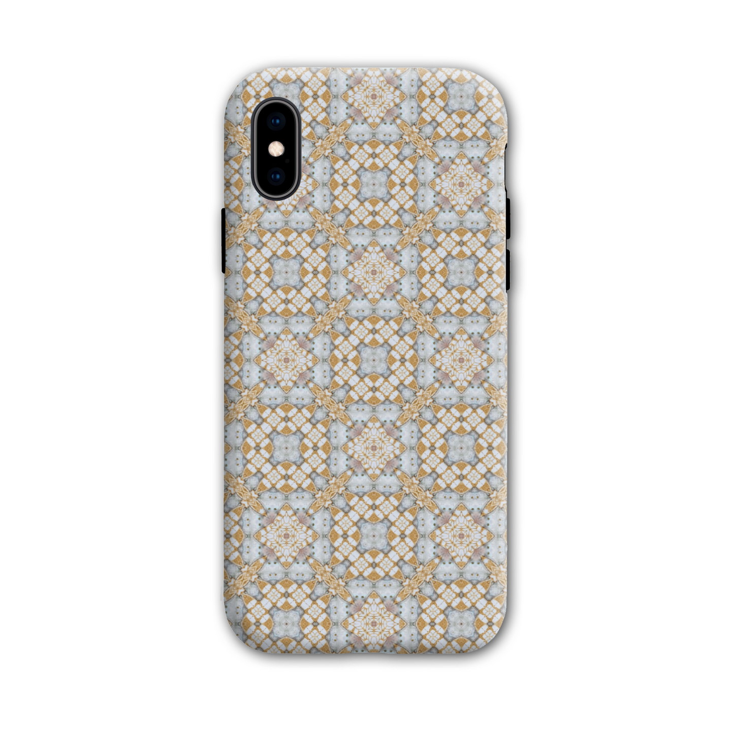 Yellow Mosaic Tough Phone Case