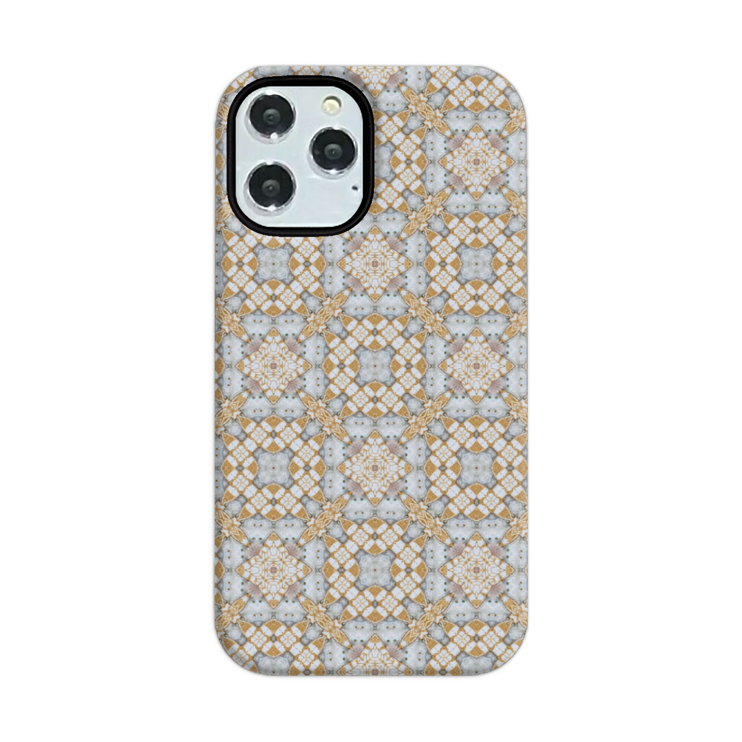 Yellow Mosaic Tough Phone Case