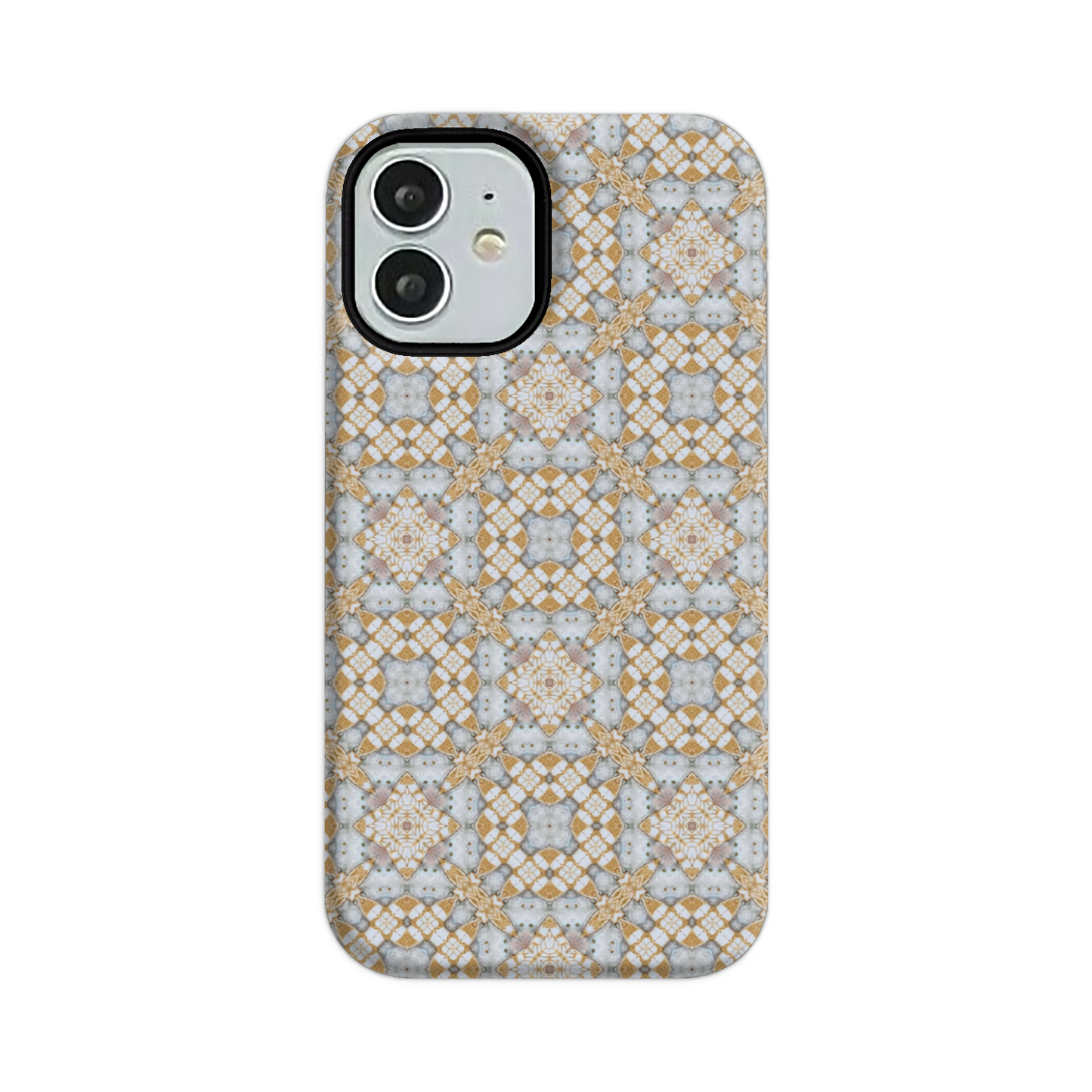 Yellow Mosaic Tough Phone Case