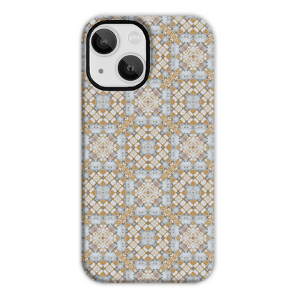 Yellow Mosaic Tough Phone Case