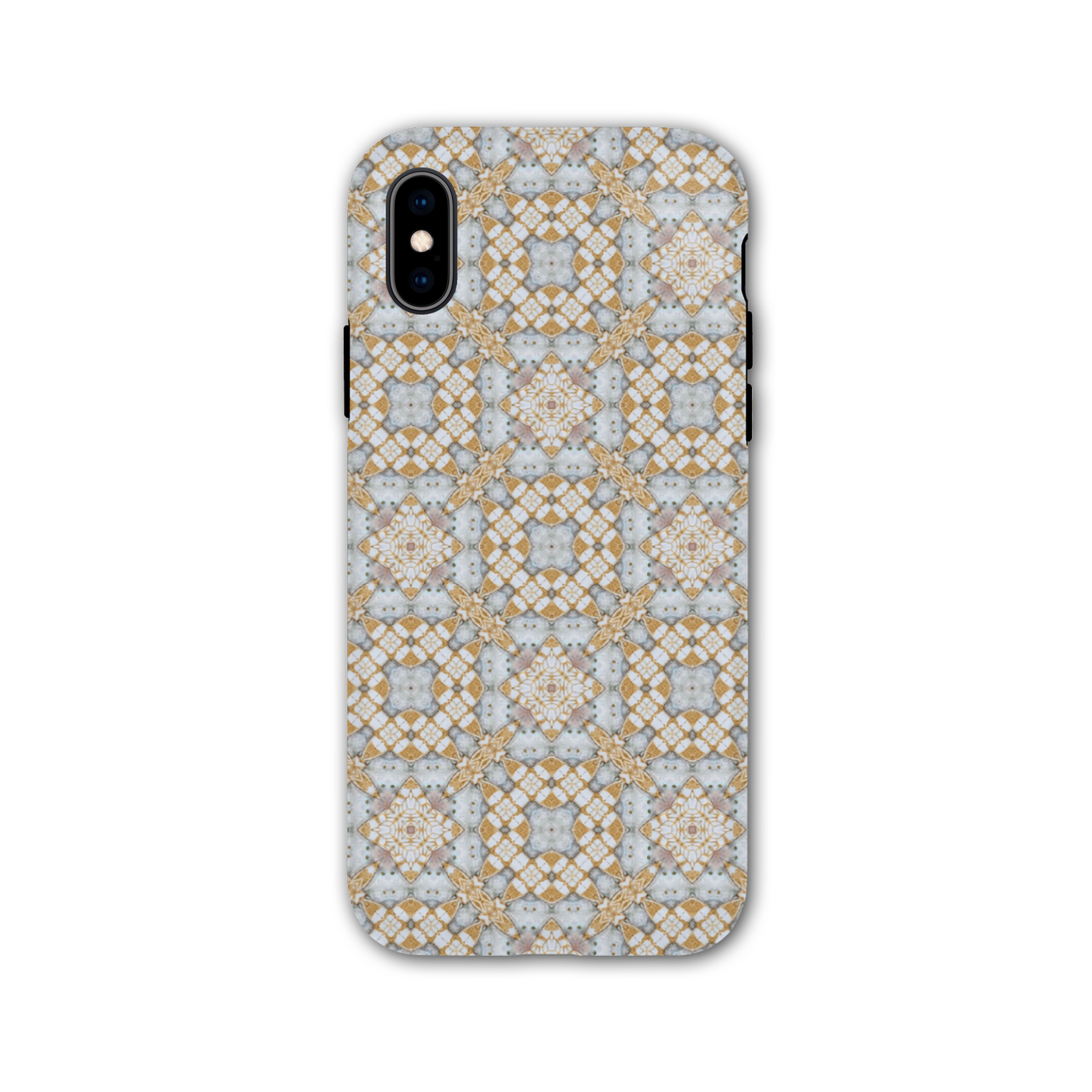 Yellow Mosaic Tough Phone Case