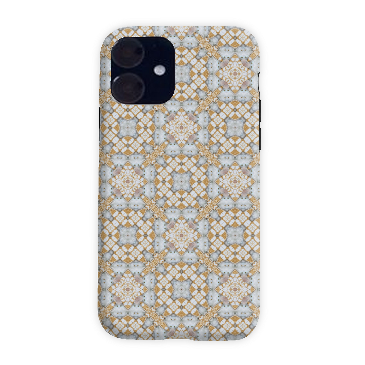 Yellow Mosaic Tough Phone Case