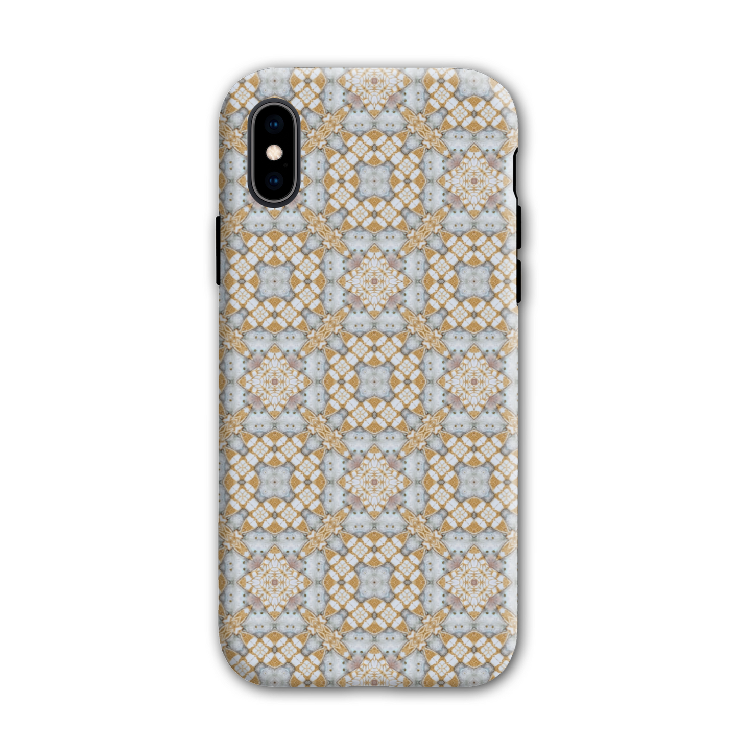 Yellow Mosaic Tough Phone Case