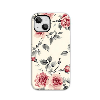 English Rose Tough Phone Case