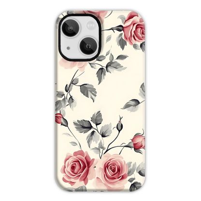 English Rose Tough Phone Case