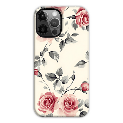 English Rose Tough Phone Case