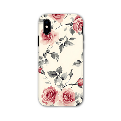 English Rose Tough Phone Case