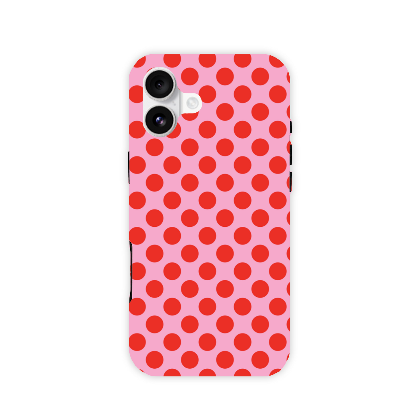 Pink and Red Spot Tough Phone Case
