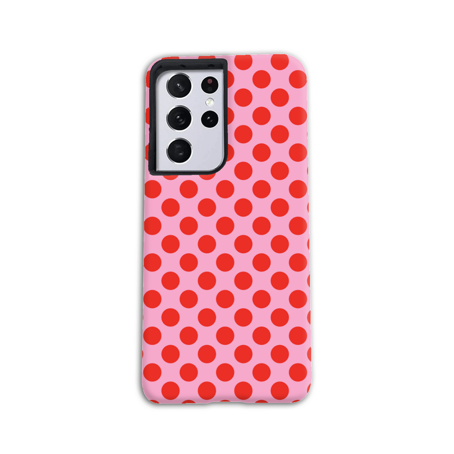 Pink and Red Spot Tough Phone Case