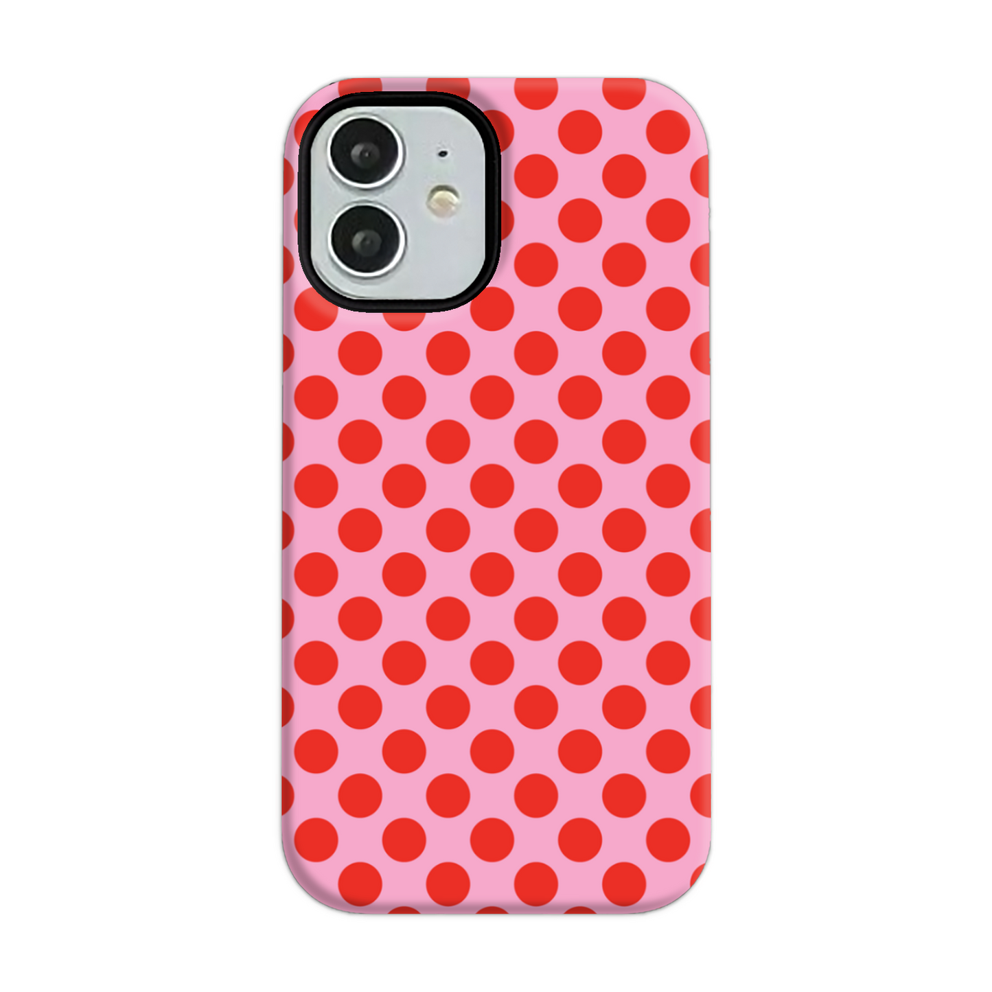 Pink and Red Spot Tough Phone Case