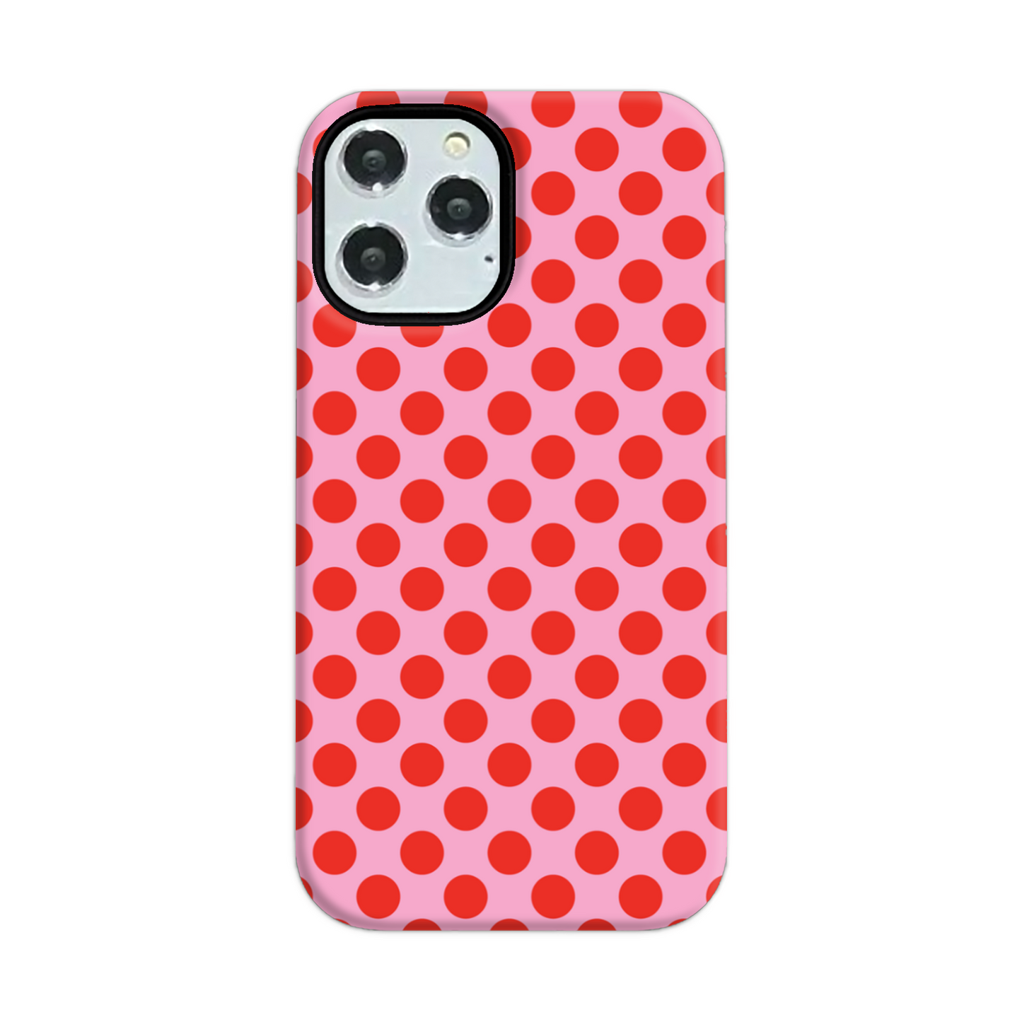Pink and Red Spot Tough Phone Case