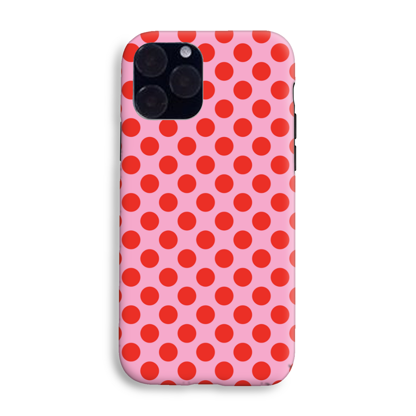 Pink and Red Spot Tough Phone Case