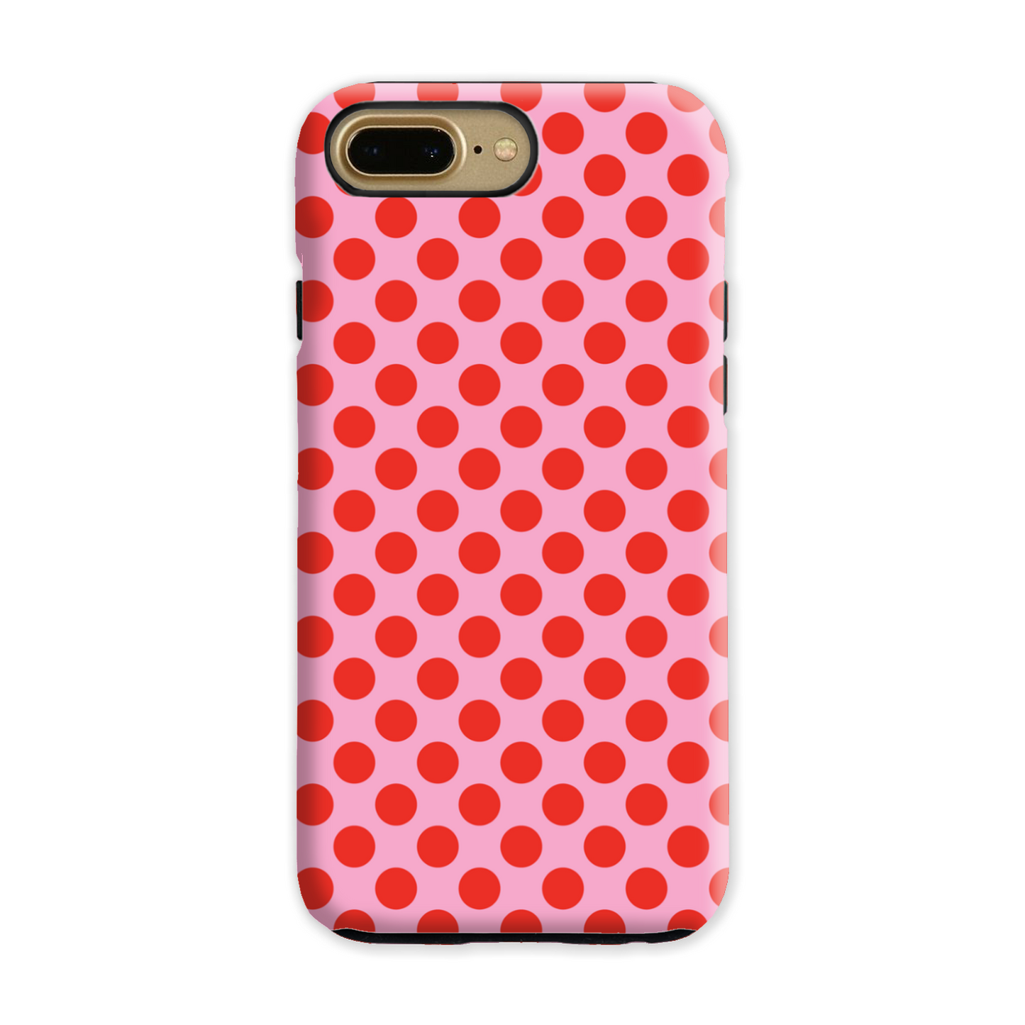 Pink and Red Spot Tough Phone Case