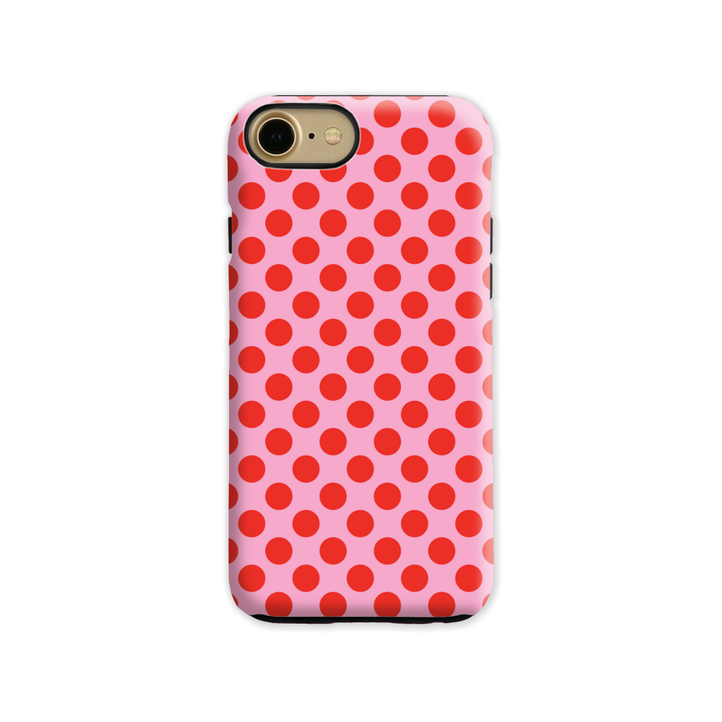 Pink and Red Spot Tough Phone Case