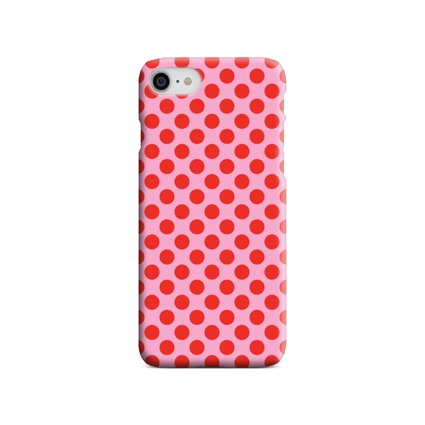 Pink and Red Spot Tough Phone Case