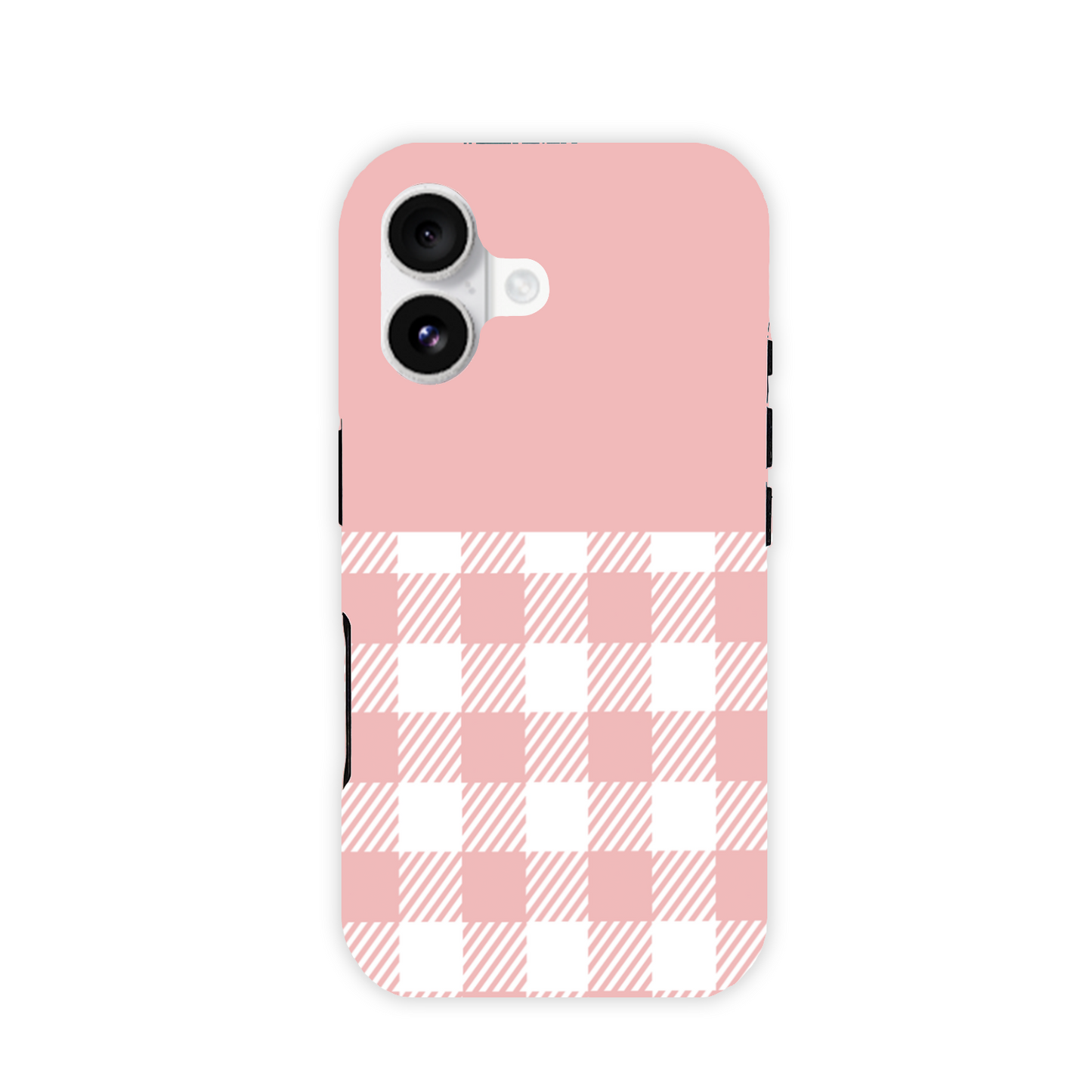 Pink Check Tough Phone Case