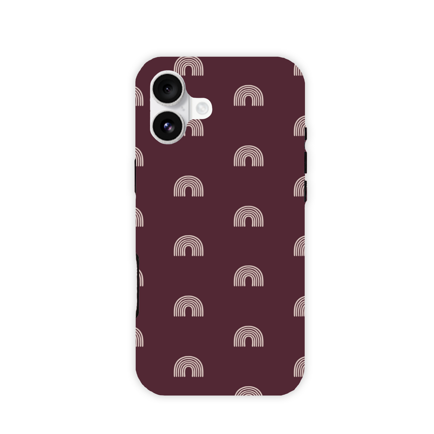 Burgundy Arches Tough Phone Case