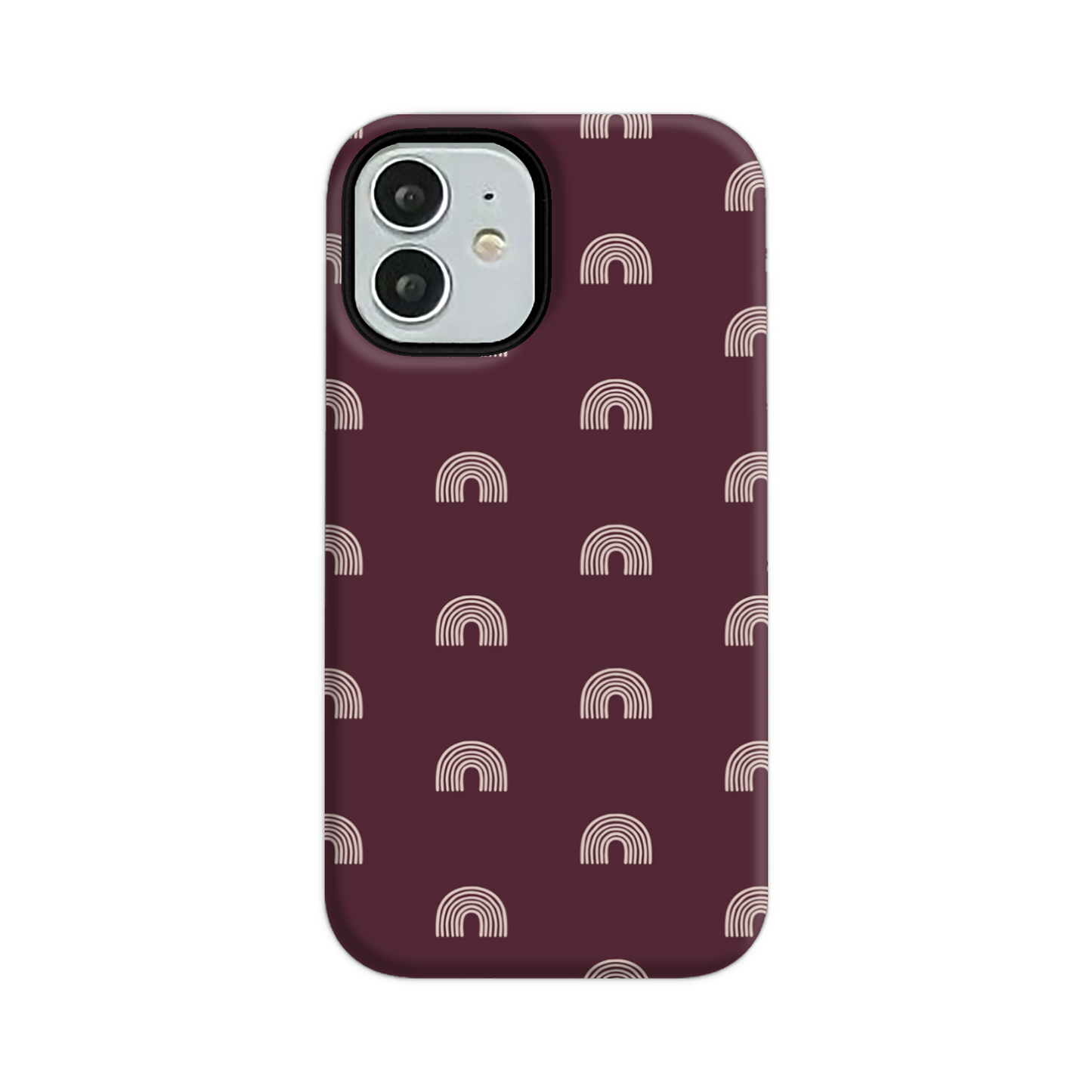 Burgundy Arches Tough Phone Case