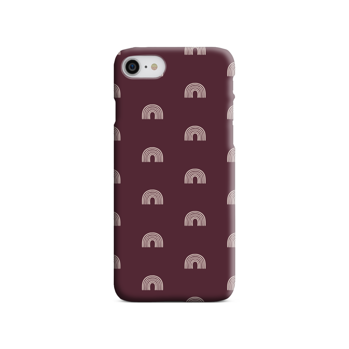 Burgundy Arches Tough Phone Case