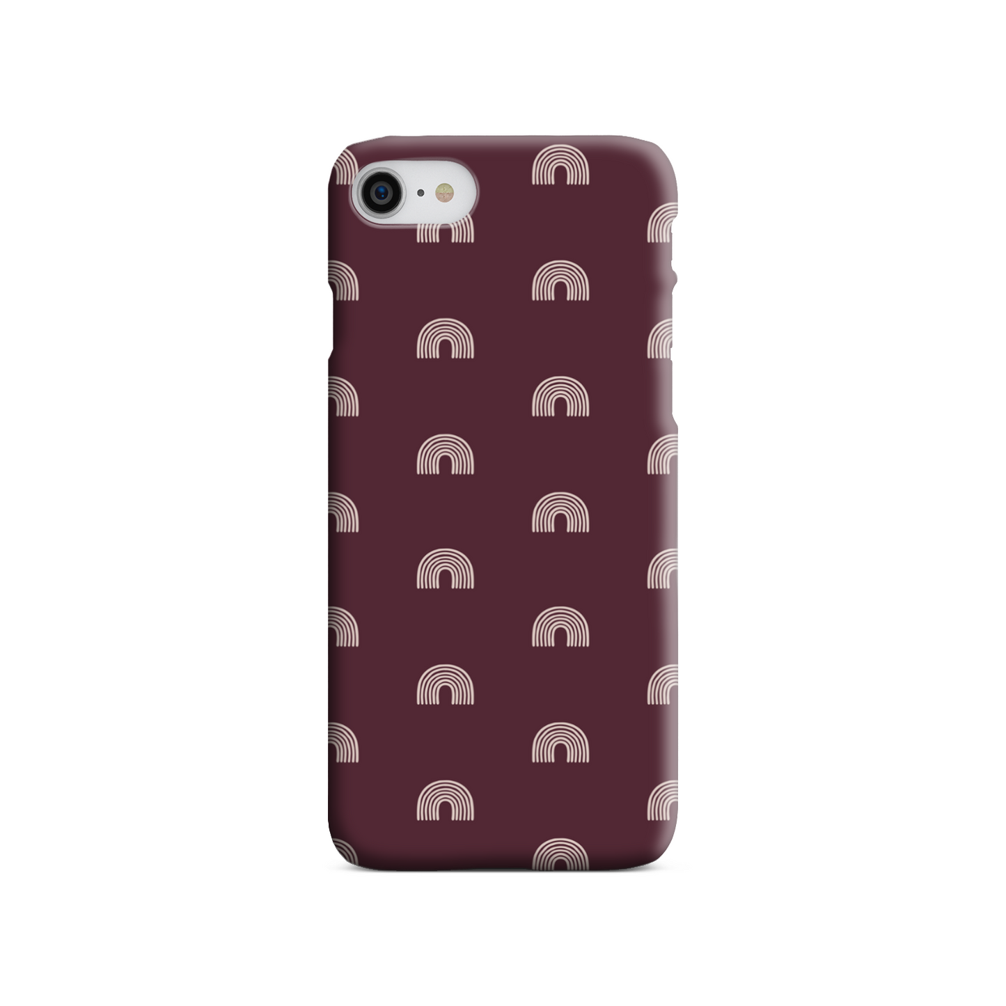 Burgundy Arches Tough Phone Case