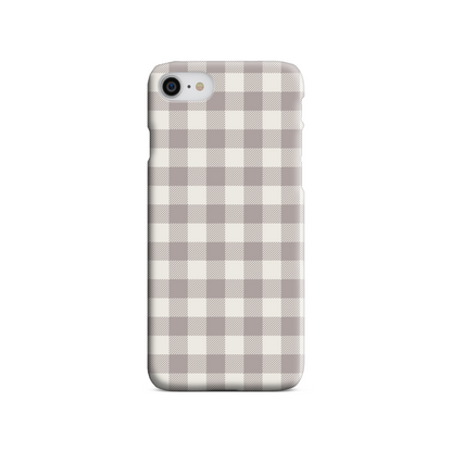 Natural Check Tough Phone Case
