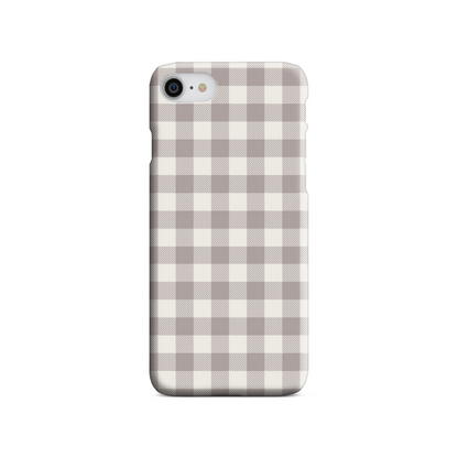 Natural Check Tough Phone Case