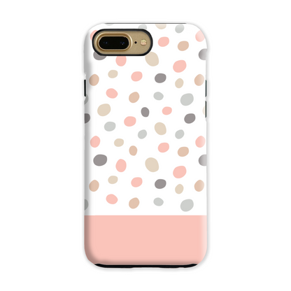 Pink Pebble Tough Phone Case