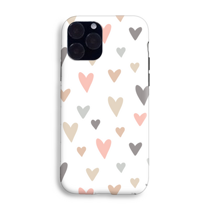 Neutral Hearts Tough Phone Case