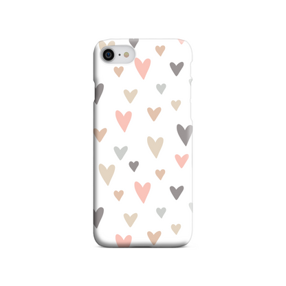 Neutral Hearts Tough Phone Case