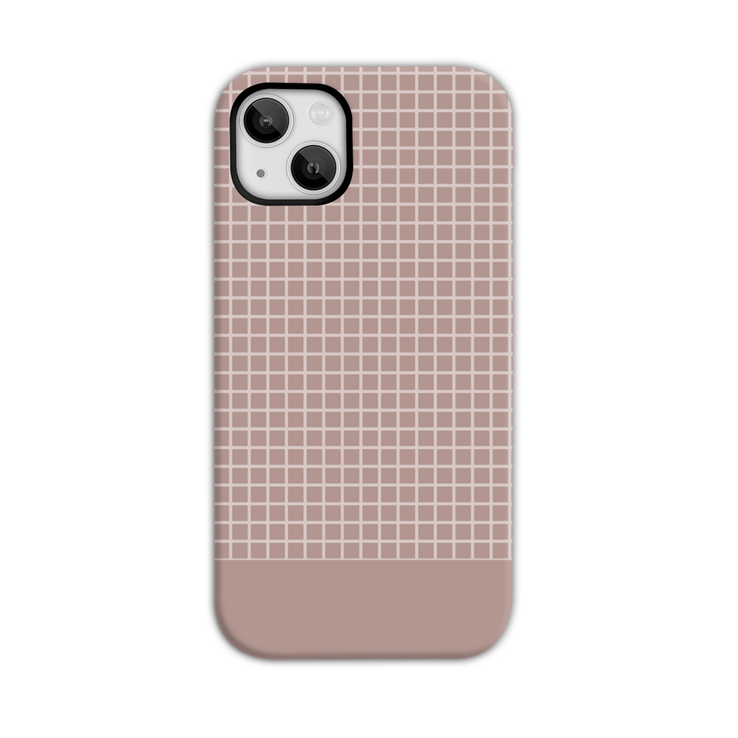 Mocca Grid Tough Phone Case