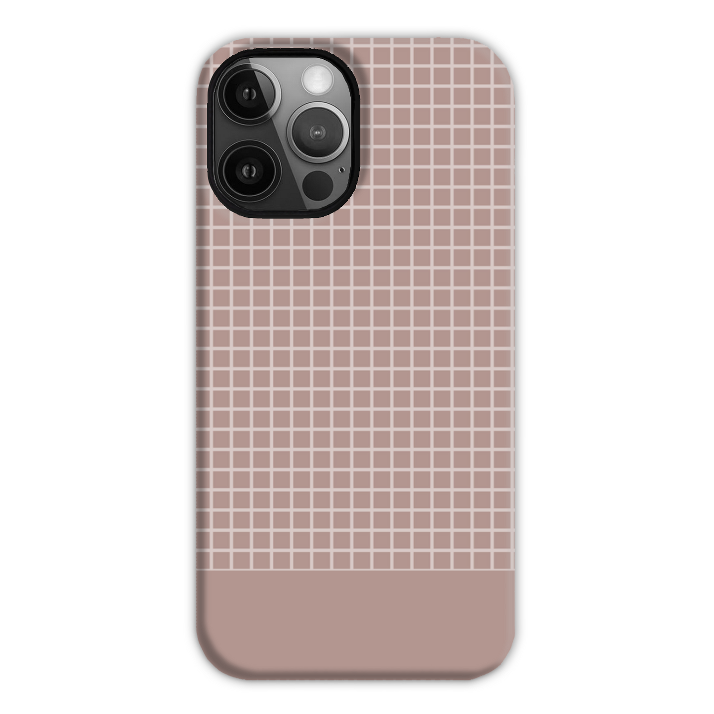 Mocca Grid Tough Phone Case