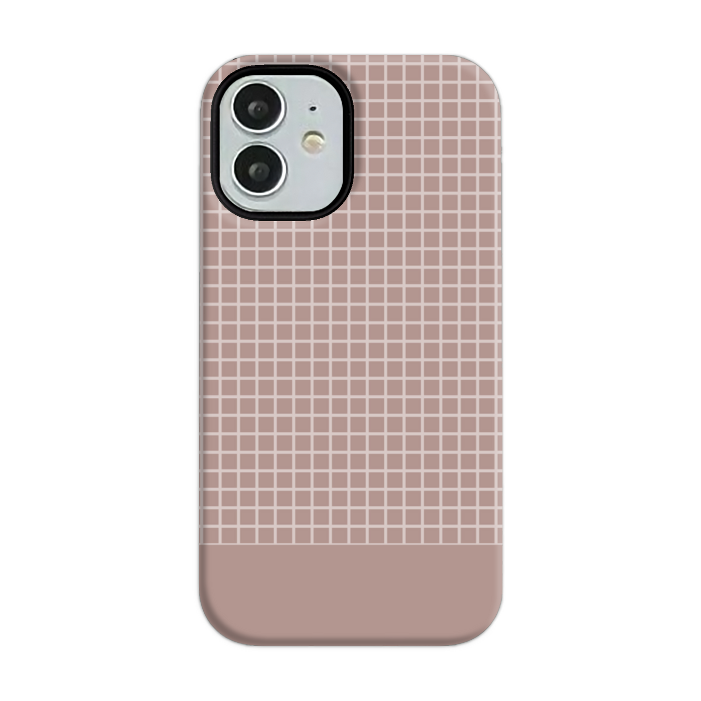 Mocca Grid Tough Phone Case