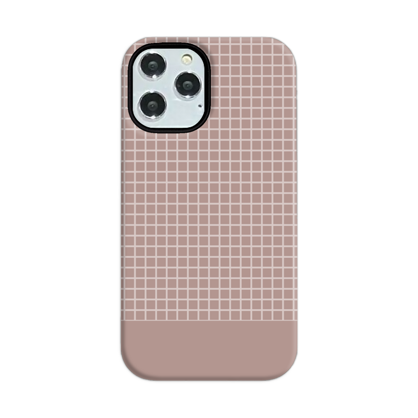 Mocca Grid Tough Phone Case