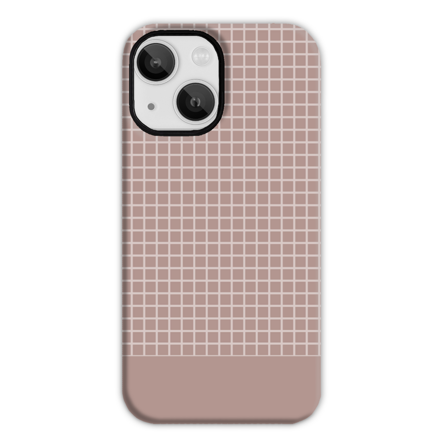 Mocca Grid Tough Phone Case