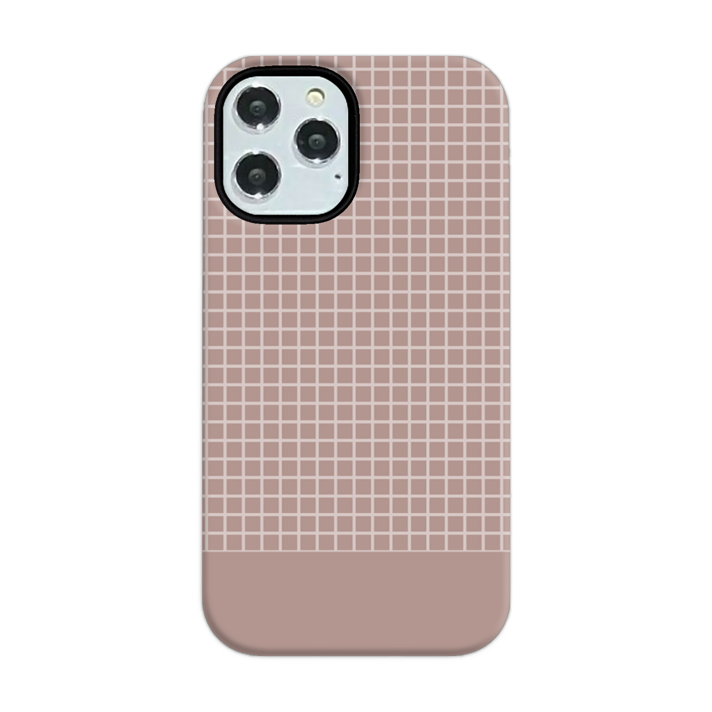 Mocca Grid Tough Phone Case