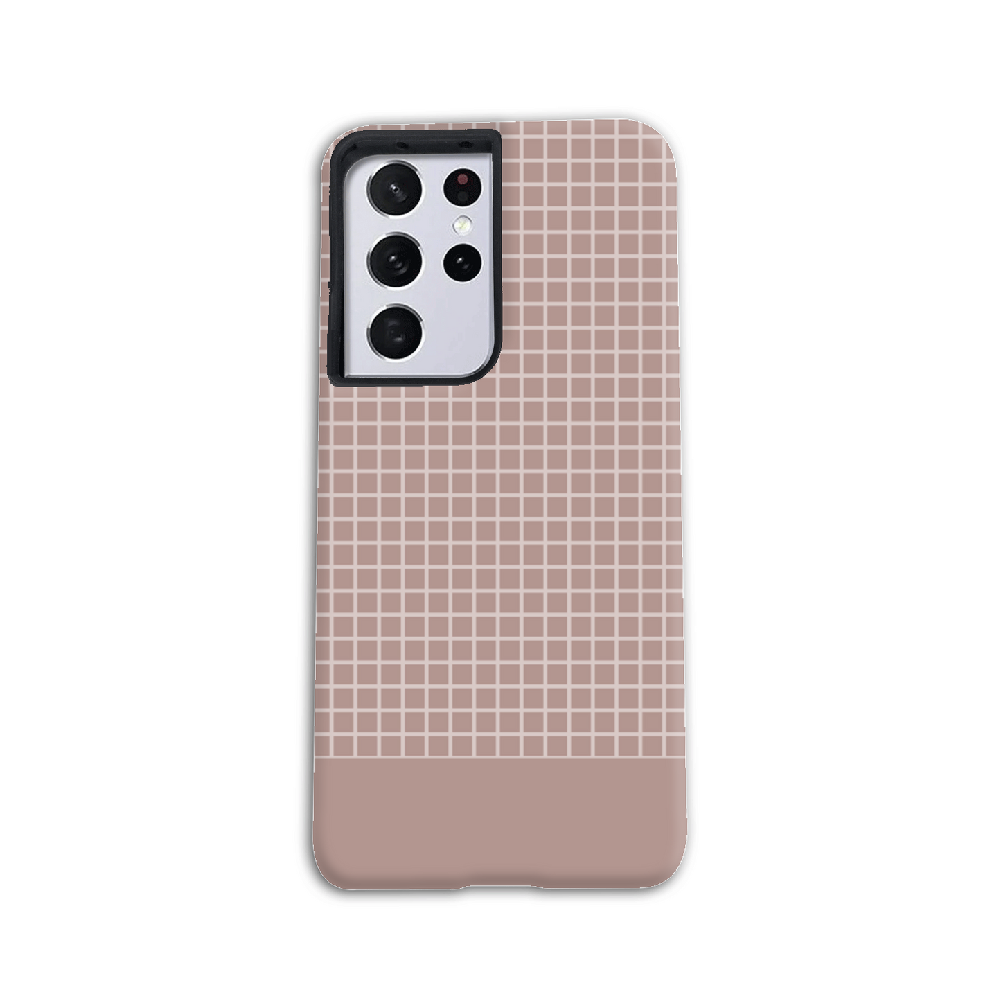 Mocca Grid Tough Phone Case