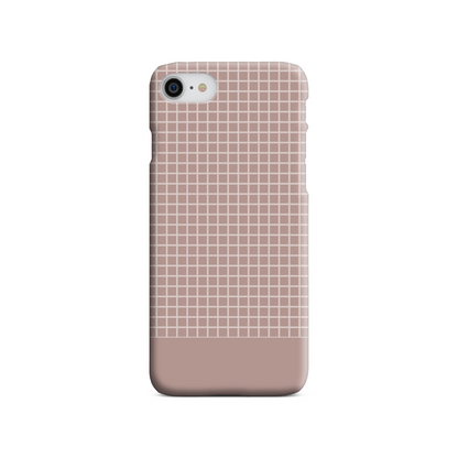 Mocca Grid Tough Phone Case