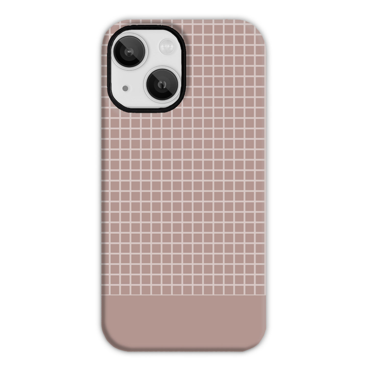 Mocca Grid Tough Phone Case
