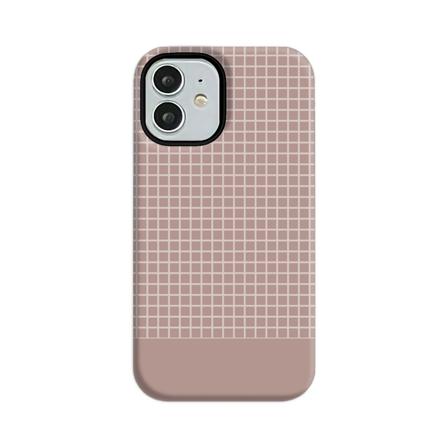 Mocca Grid Tough Phone Case