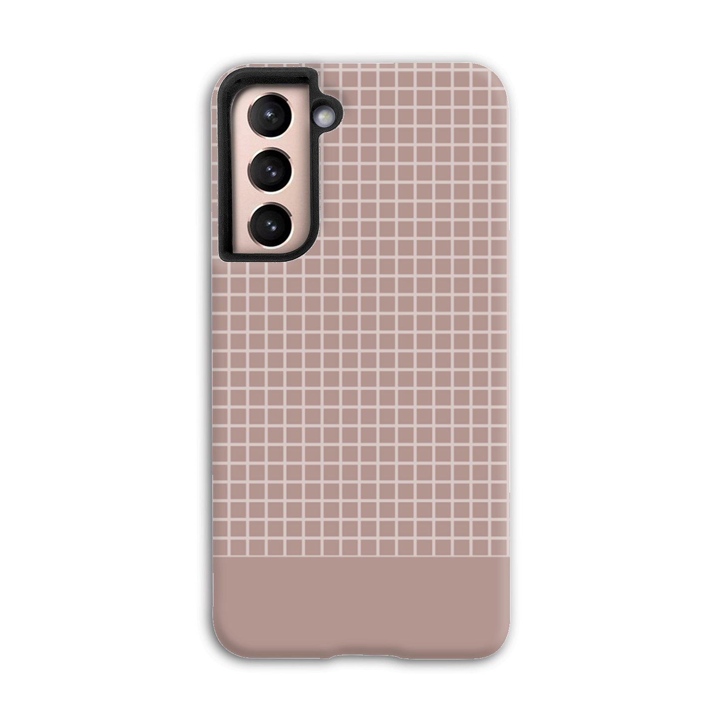 Mocca Grid Tough Phone Case