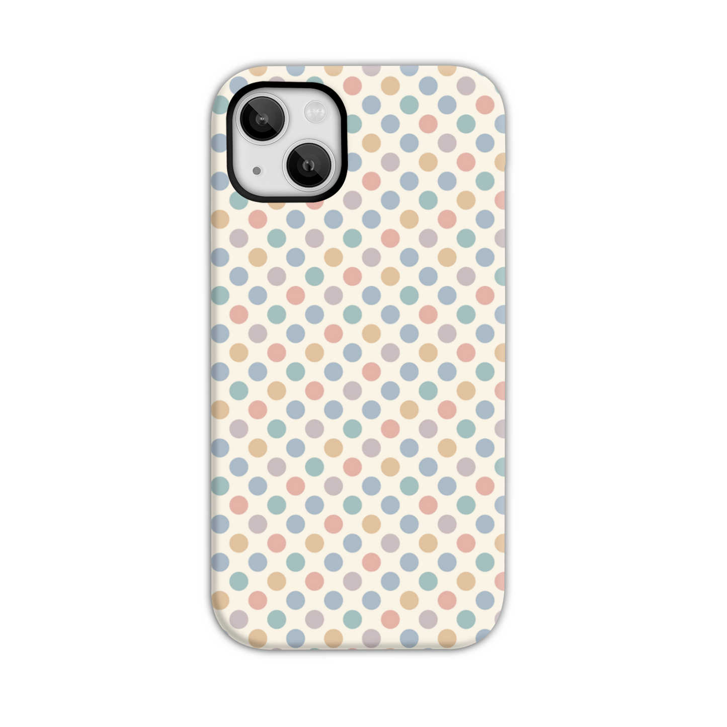 Pastel Multi Spot Tough Phone Case