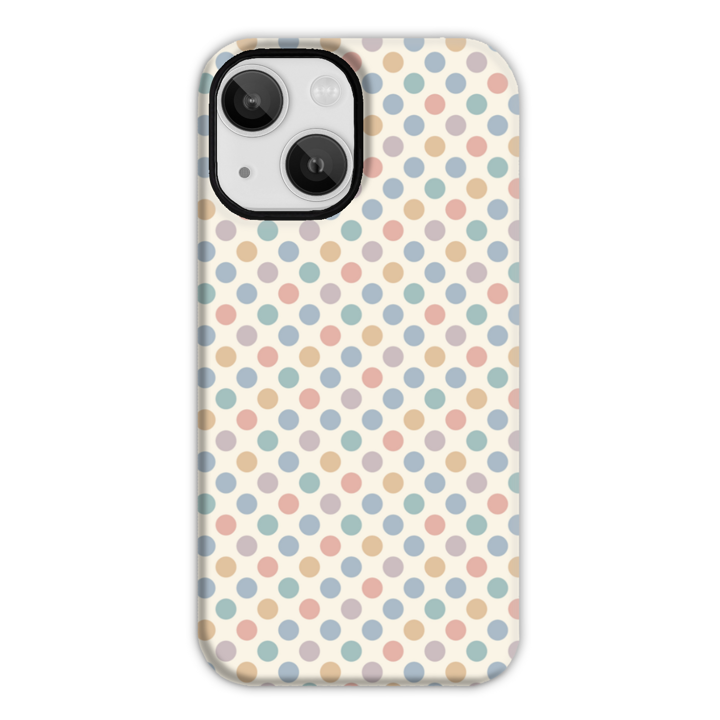 Pastel Multi Spot Tough Phone Case