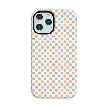 Pastel Multi Spot Tough Phone Case